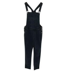 Carly Jeans Overalls Denim Black Medium Leni